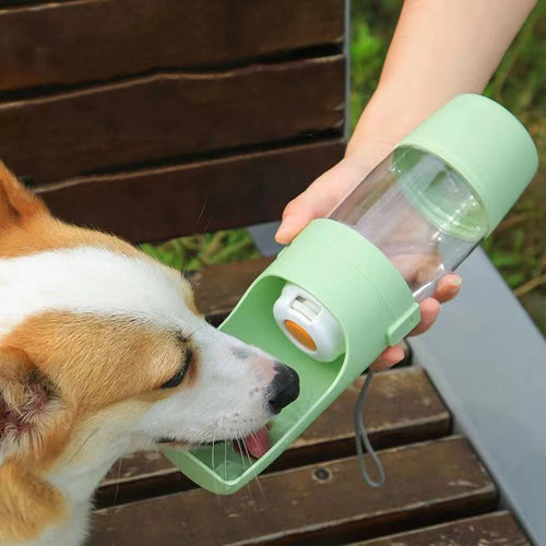 CalmPaw 2-in-1 Travel Pet Bottle